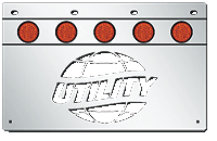 VT910106 - UT - ANTI-SAIL PANELS - UTILITY WORLD LOGO - 2""RD LEDS - PR