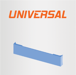 Universal Mount (blind mount) and Blank Bumpers